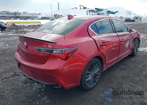 2019 Acura Ilx Premium A-Spec Packages/W/Technology/A-Spec Pkg z USA, uszkodzony, nr VIN 19UDE2F89KA005479